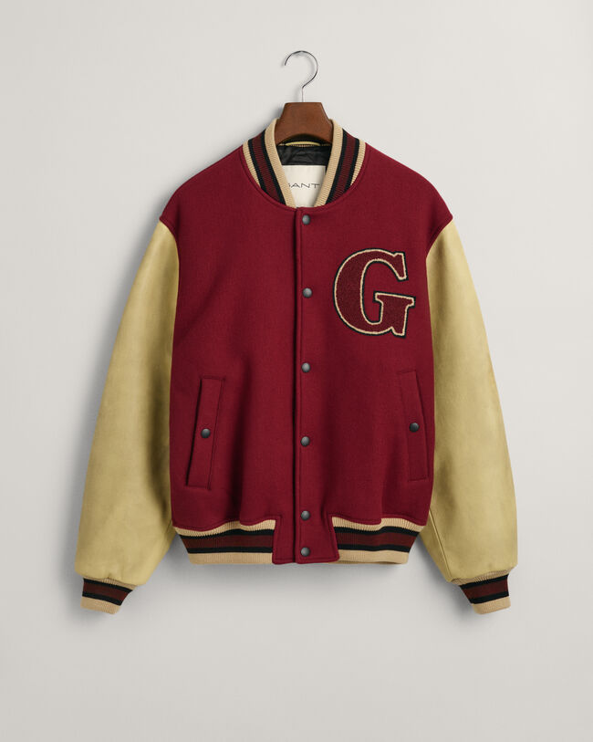 Gewatteerde Mix GANT Varsity Jacket