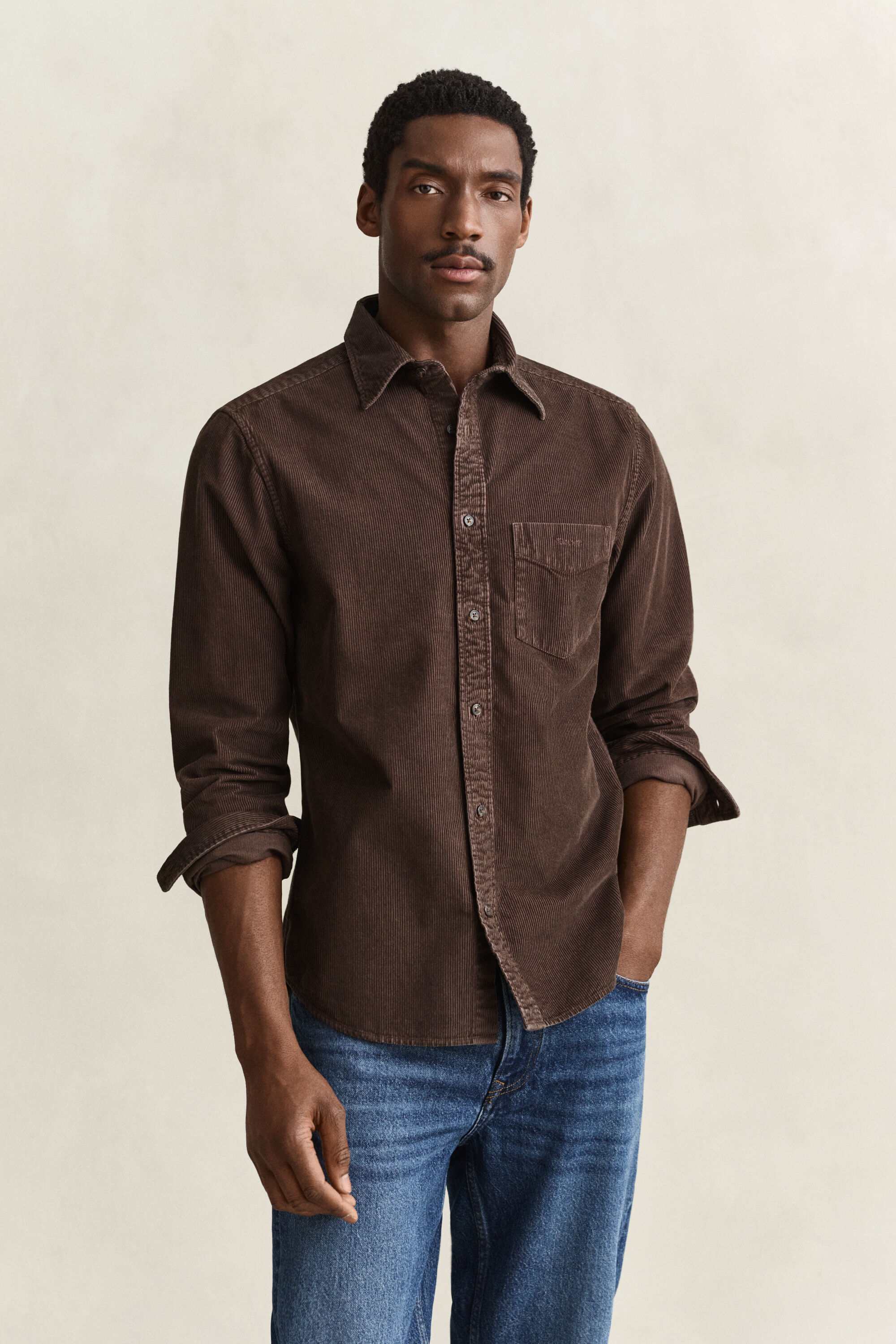 Corduroy overhemd