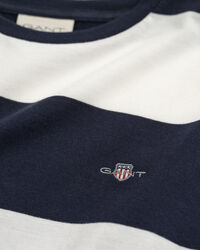 T-shirt met brede strepen