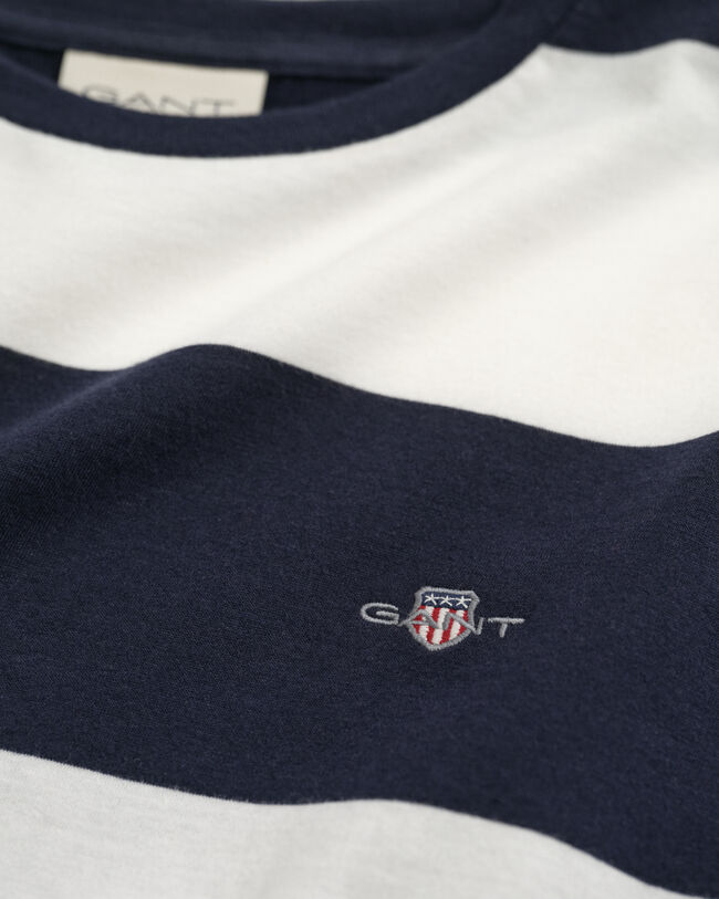 T-shirt met brede strepen