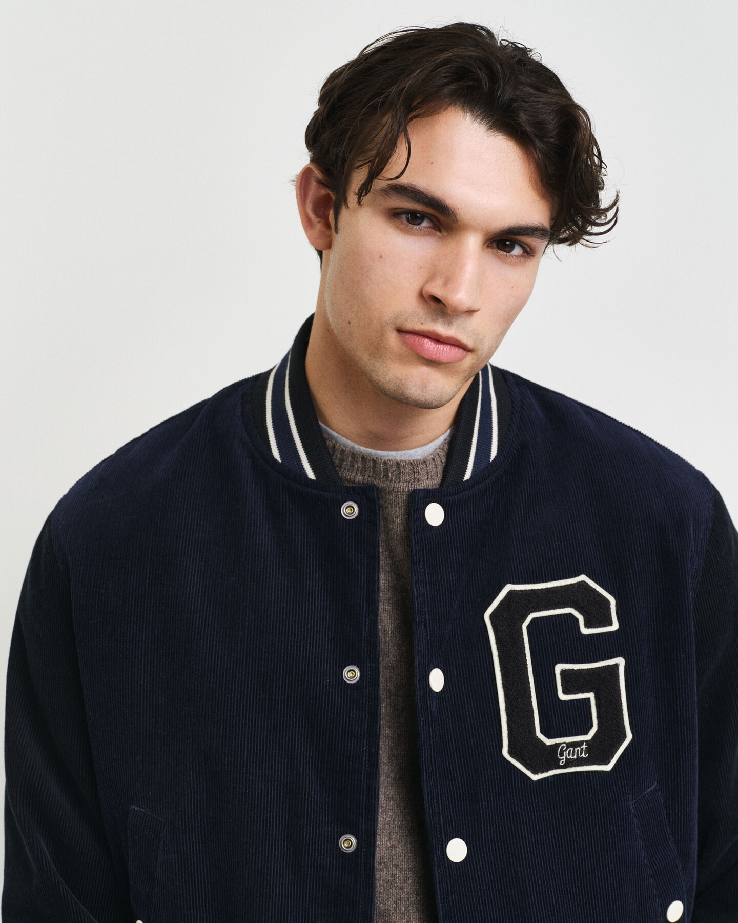 Corduroy Varsity Jacket