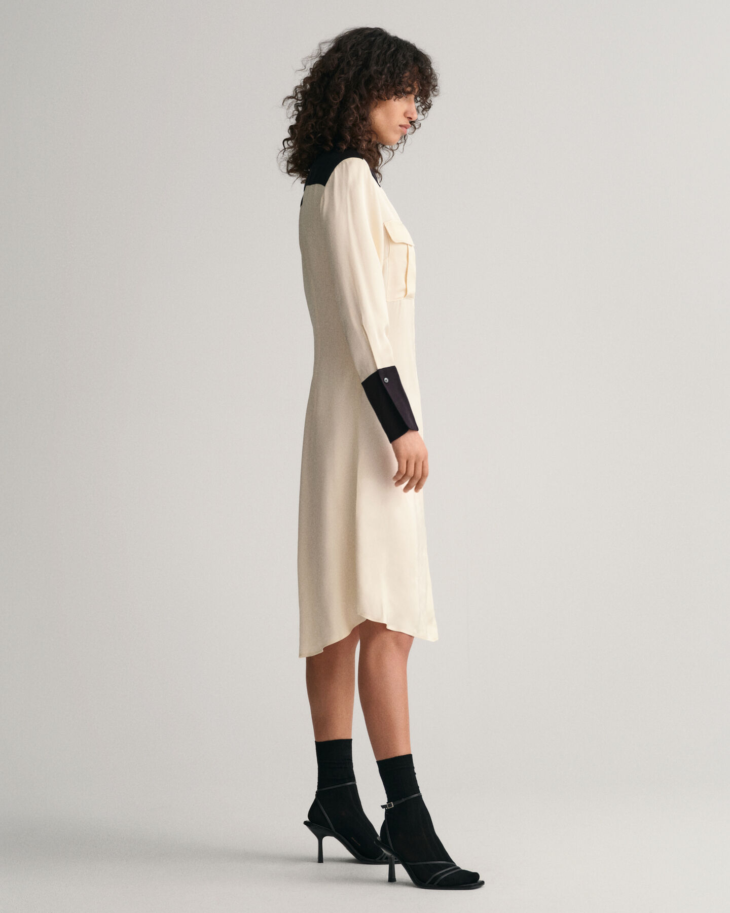 Overhemdjurk met kleurblok