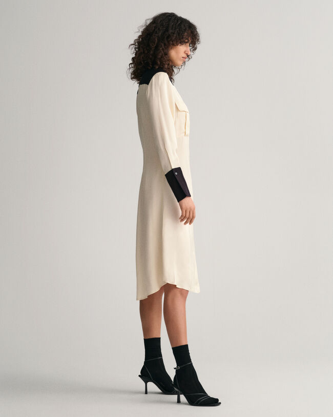 Overhemdjurk met kleurblok