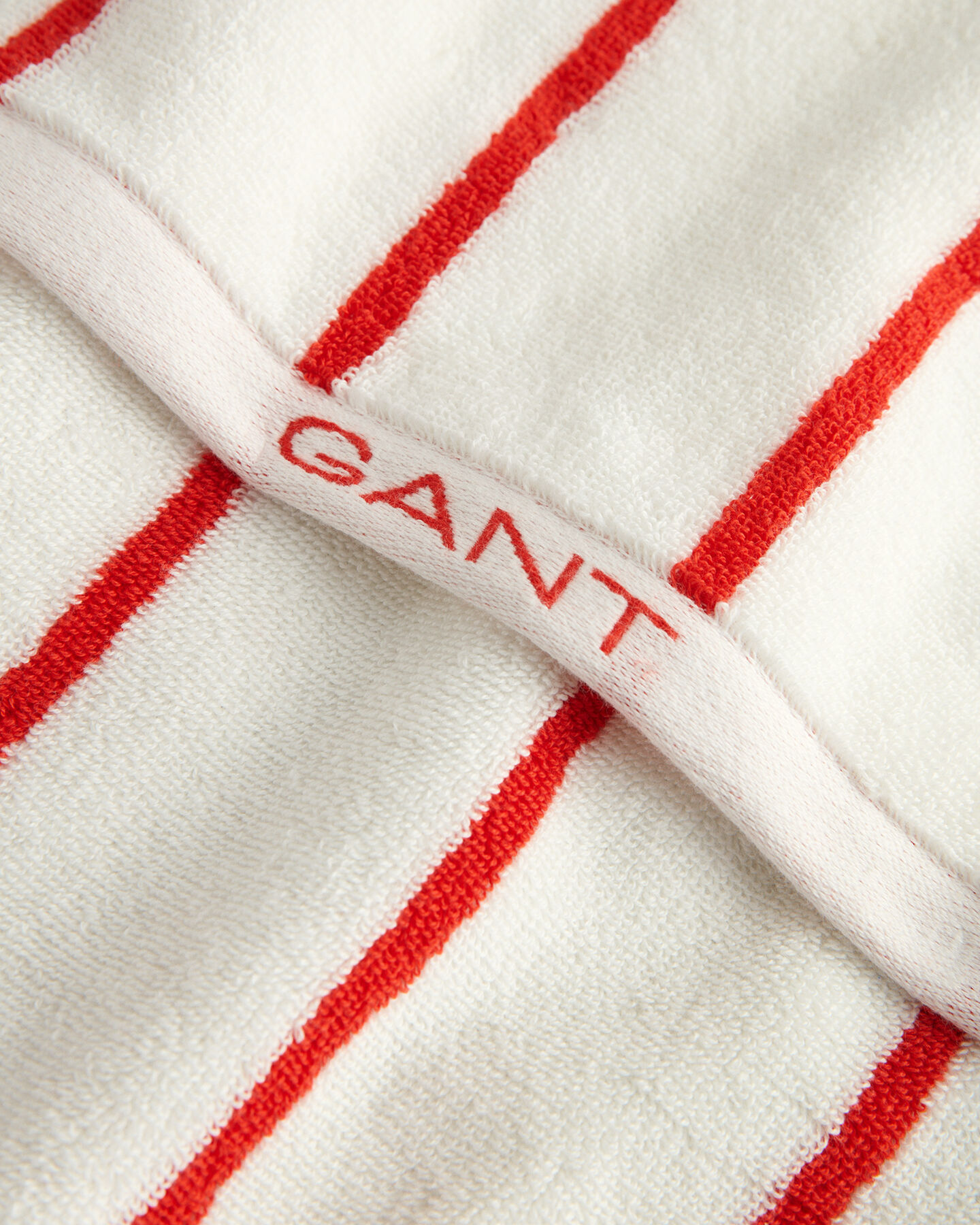 Gestreepte handdoek 70 x 140 cm