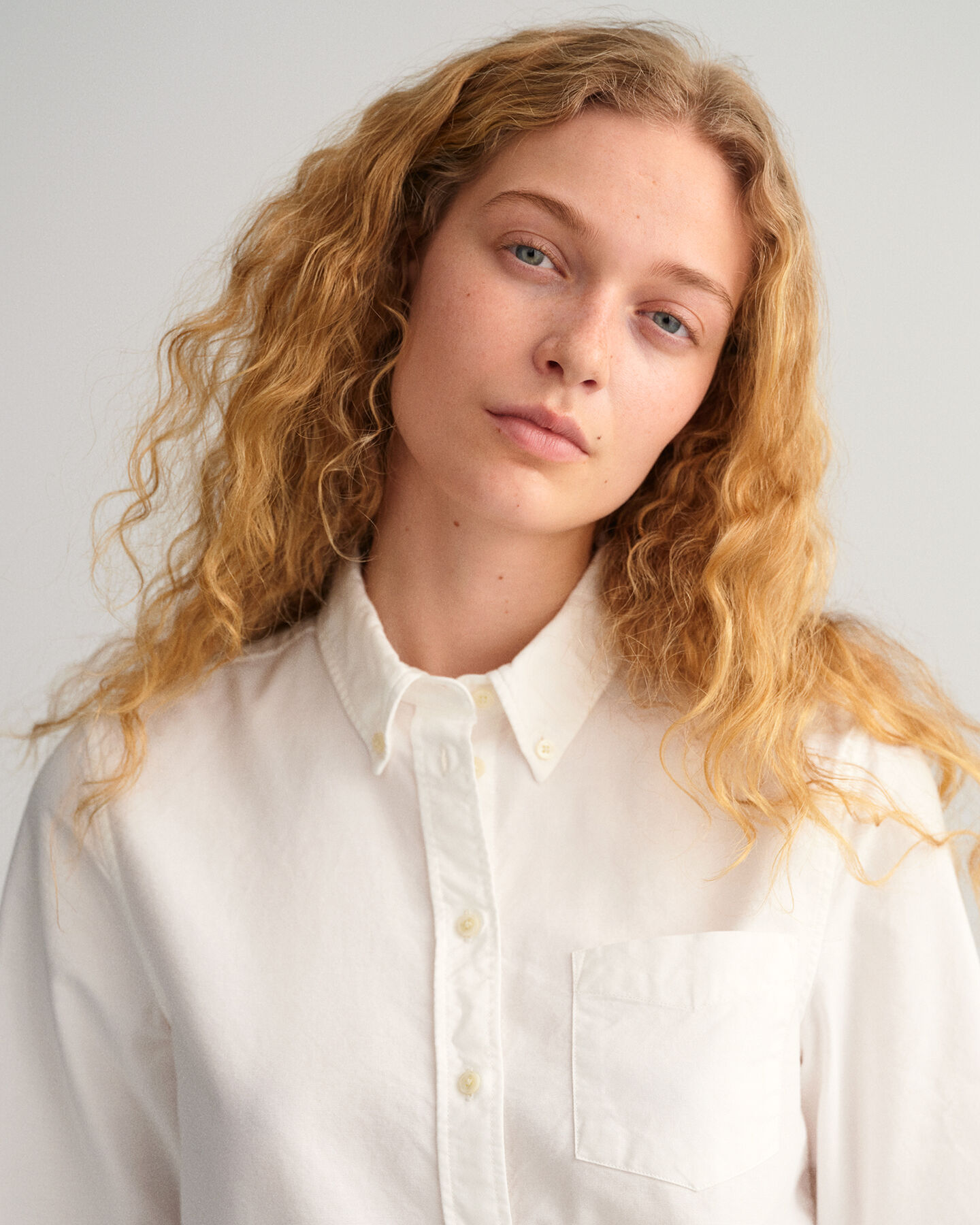 Regular Fit speciaal geverfd Oxford-overhemd