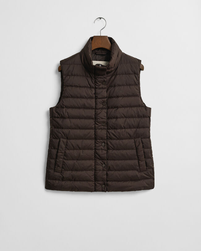 Lichte donsbodywarmer