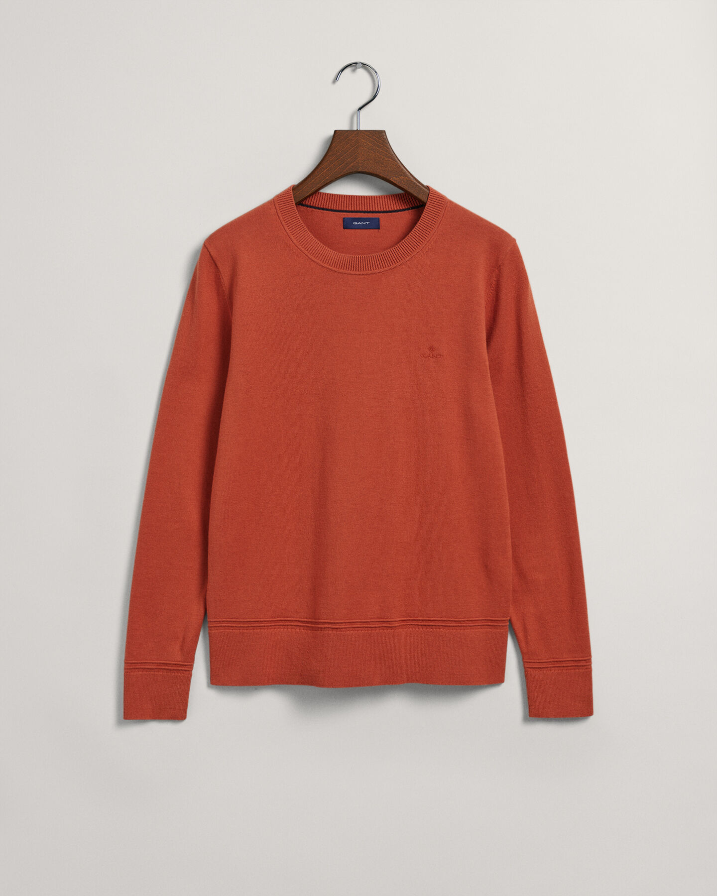 Sweater met ronde hals van licht katoen