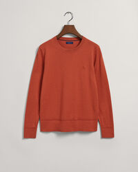 Sweater met ronde hals van licht katoen