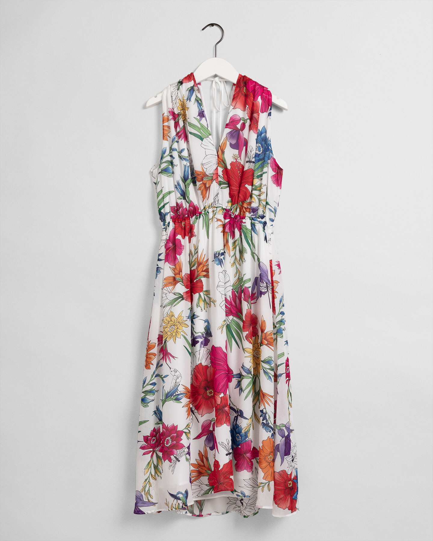 Jurk met Humming Floral-print