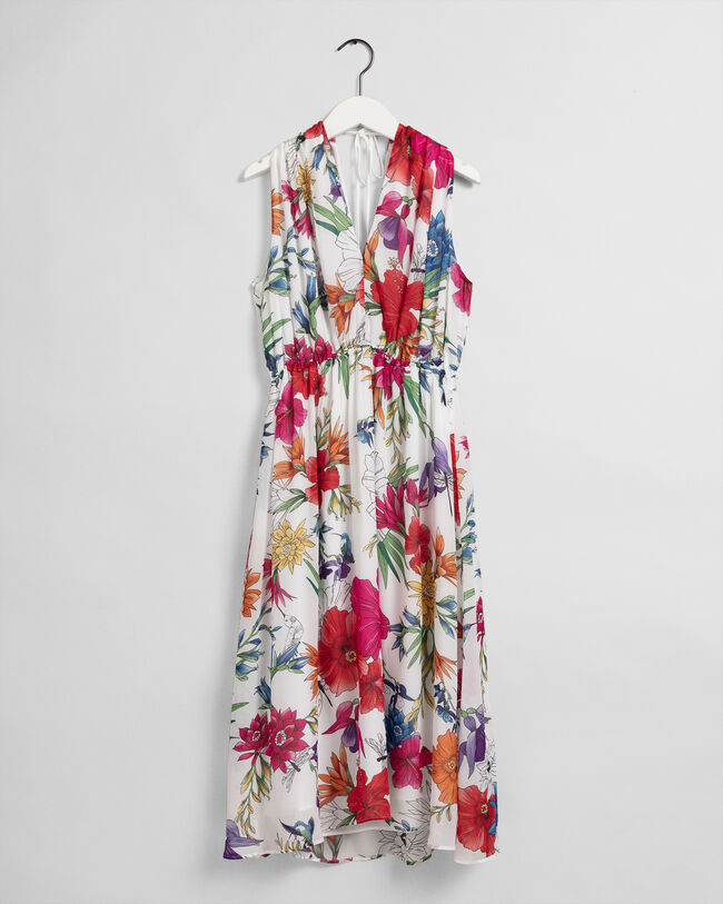 Jurk met Humming Floral-print