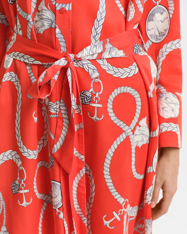 Overhemdjurk met Sailing-print