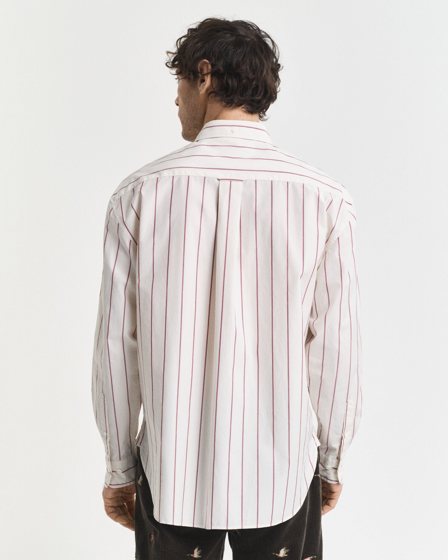 Relaxed Fit Striped Heritage Poplin overhemd
