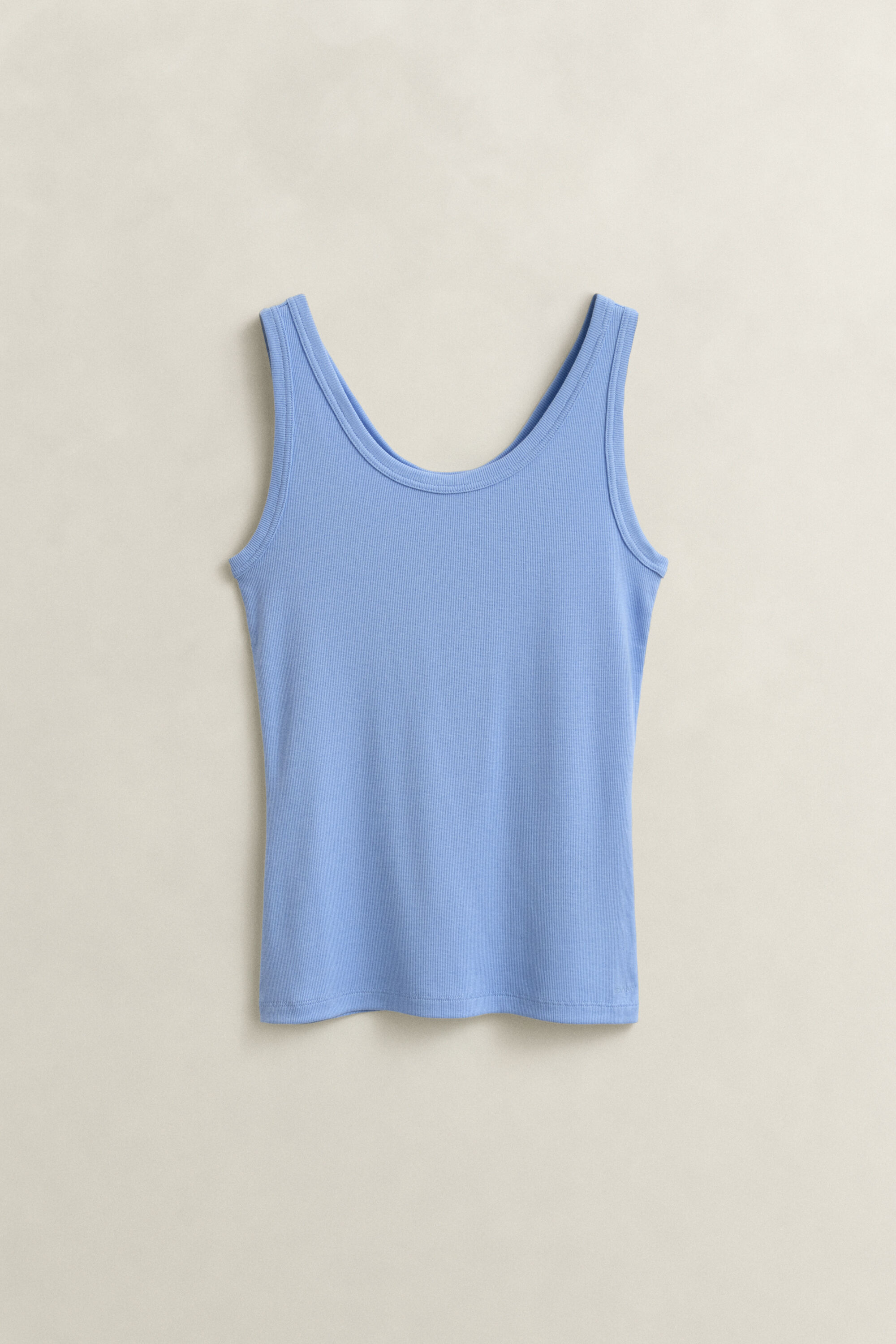 Geribde tanktop