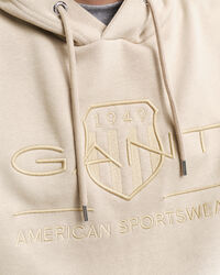 Tonal Shield hoodie