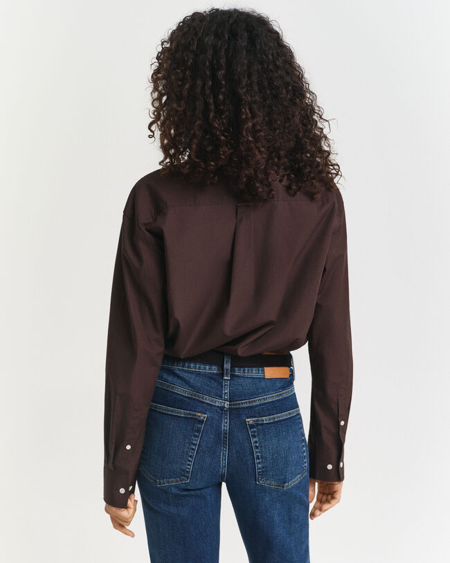 Relaxed Fit Classic overhemd van poplin