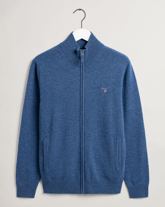 Vest met ritssluiting van buitengewoon zachte lamswol