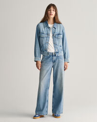 Cropped spijkerjasje