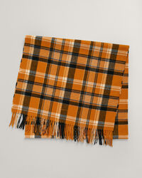 Geweven geruite sjaal