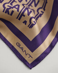 Zijden sjaal met Monogram Print