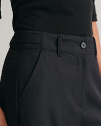 Broek met hoge taille en rechte pijp