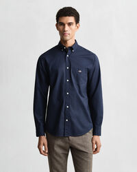 Regular Fit Classic overhemd van poplin
