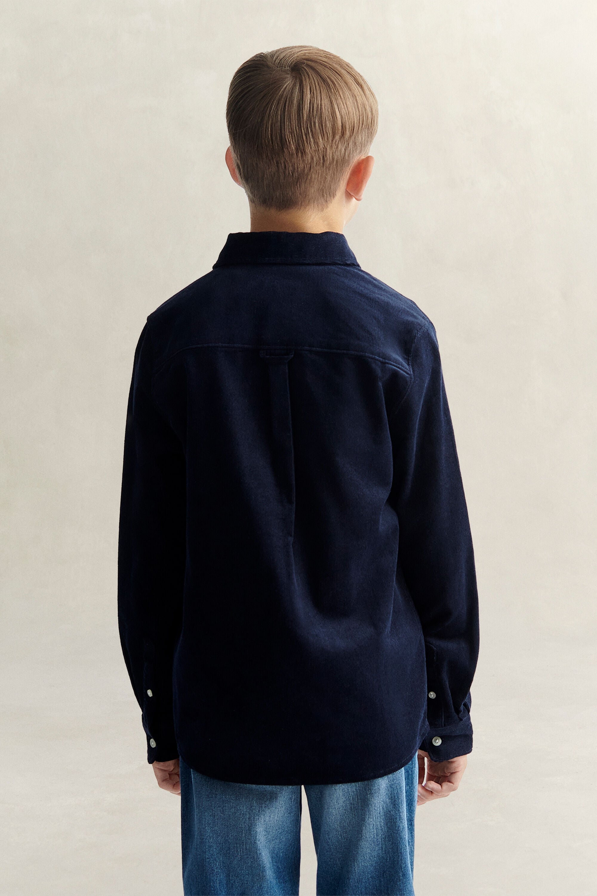 Corduroy hemd voor tienerjongens
