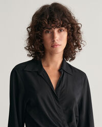 Overhemdjurk met overslag