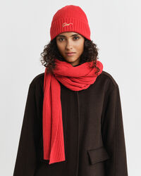 Cadeauset met beanie en sjaal met logo