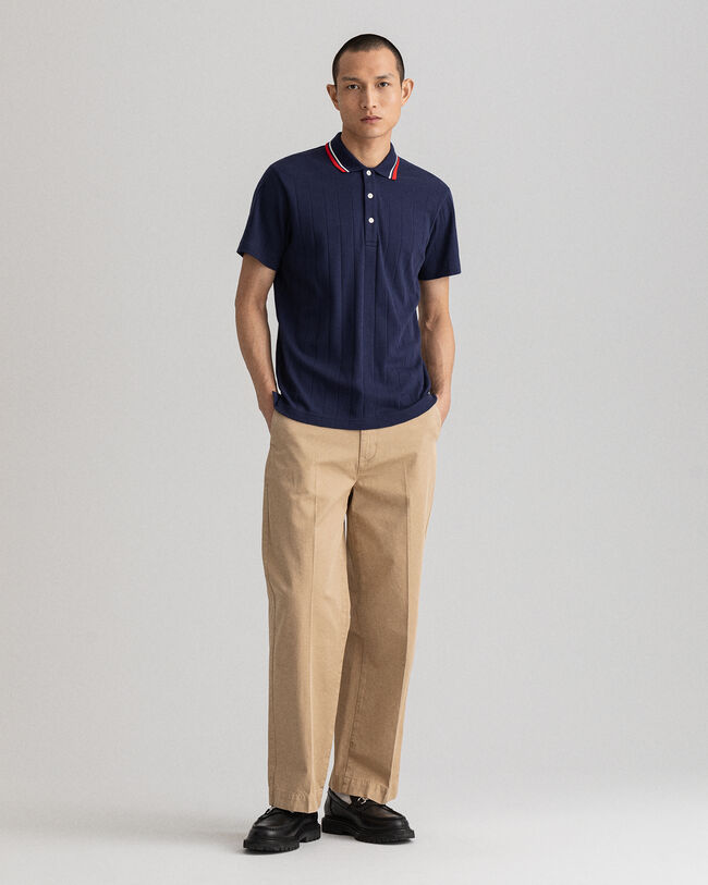 Drop Needle Rugger met korte mouwen