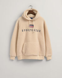 Retro Flag hoodie van fleece