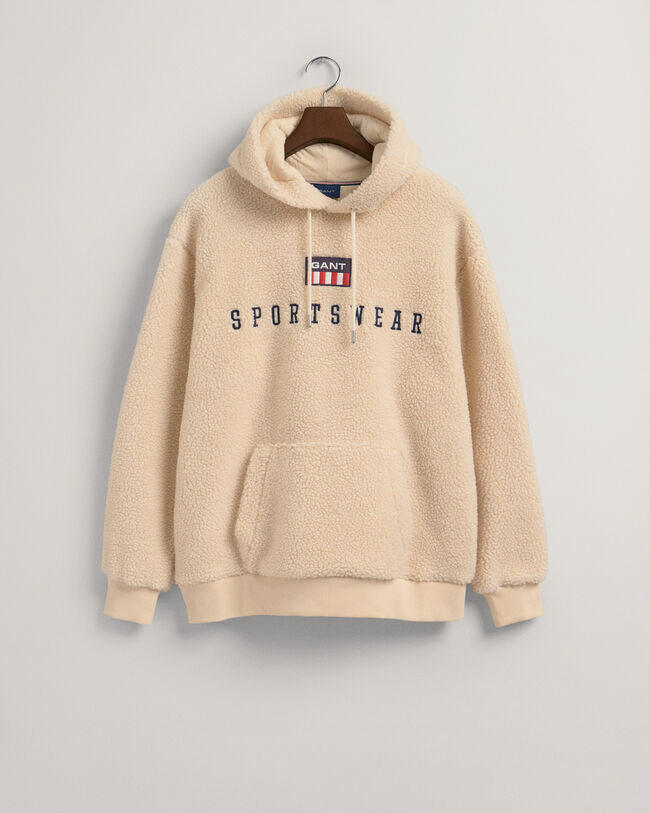 Retro Flag hoodie van fleece