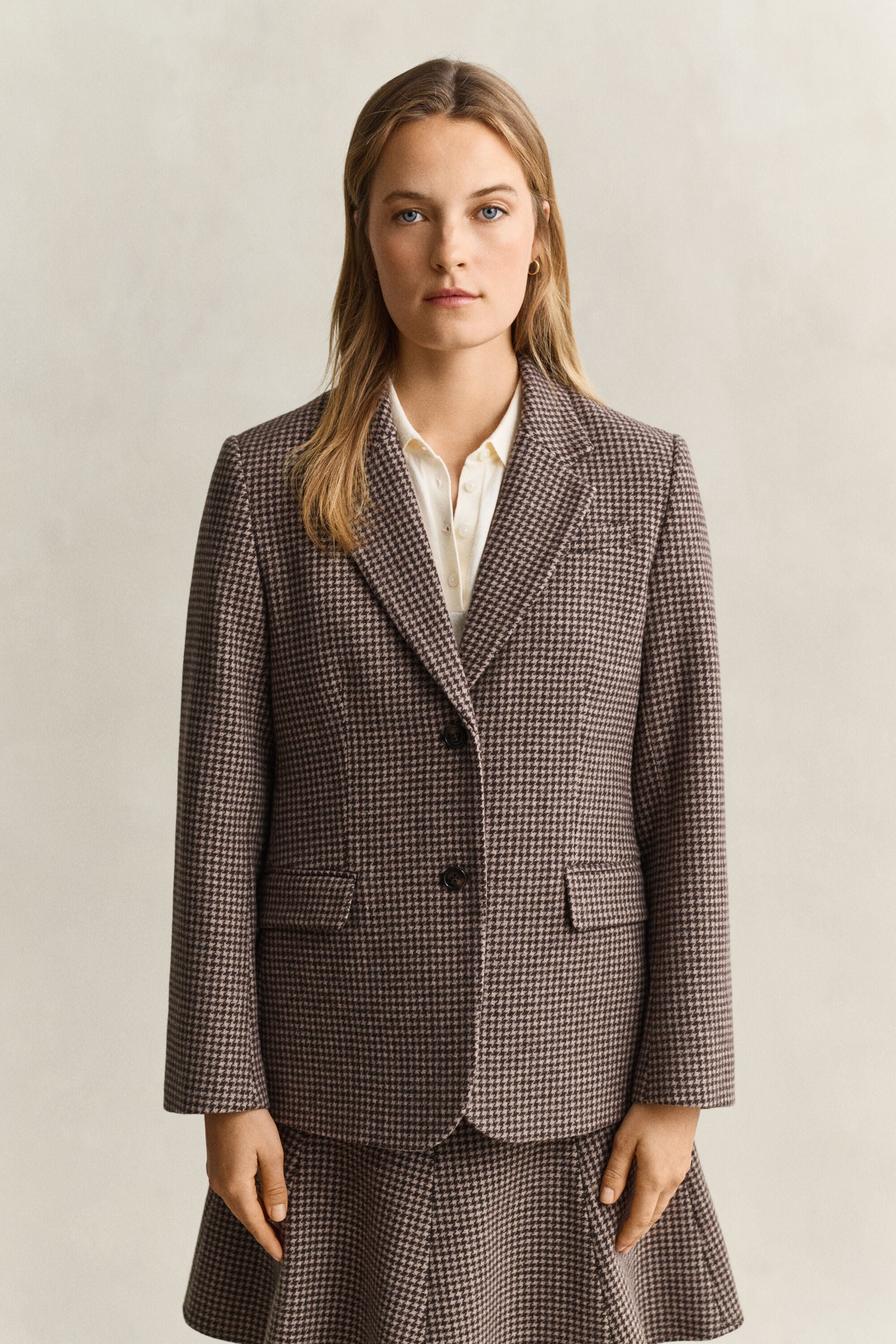 Blazer met pied-de-poule