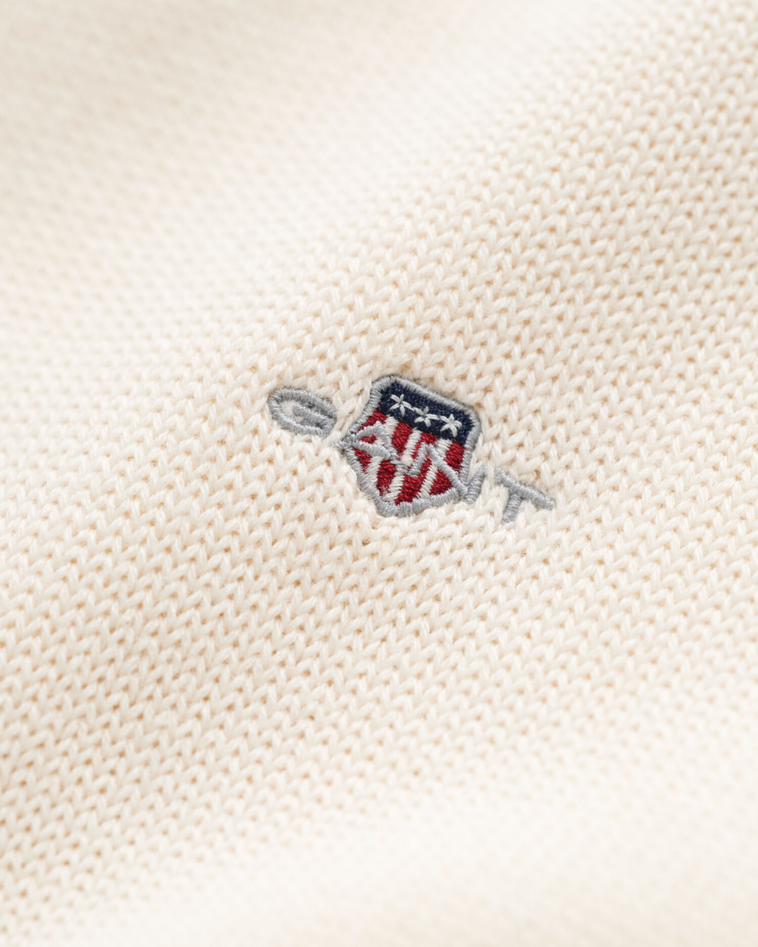 Klassieke katoenen trui met ronde hals