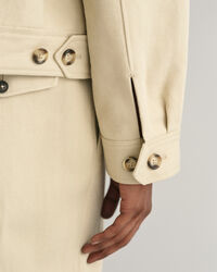 Relaxed Fit kostuumjasje van katoen en linnen