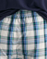 Pyjamashort met ruiten