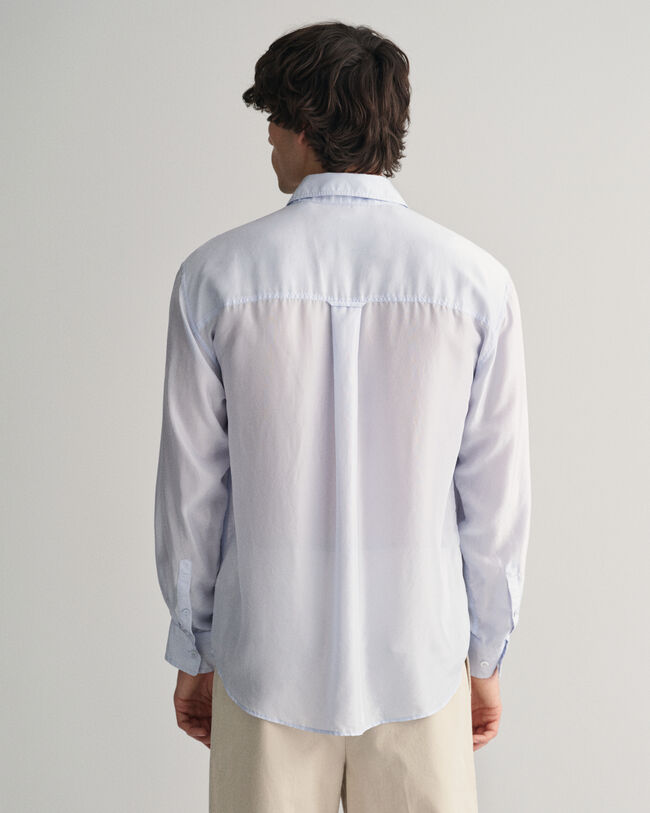 Relaxed Fit overhemd van zijde