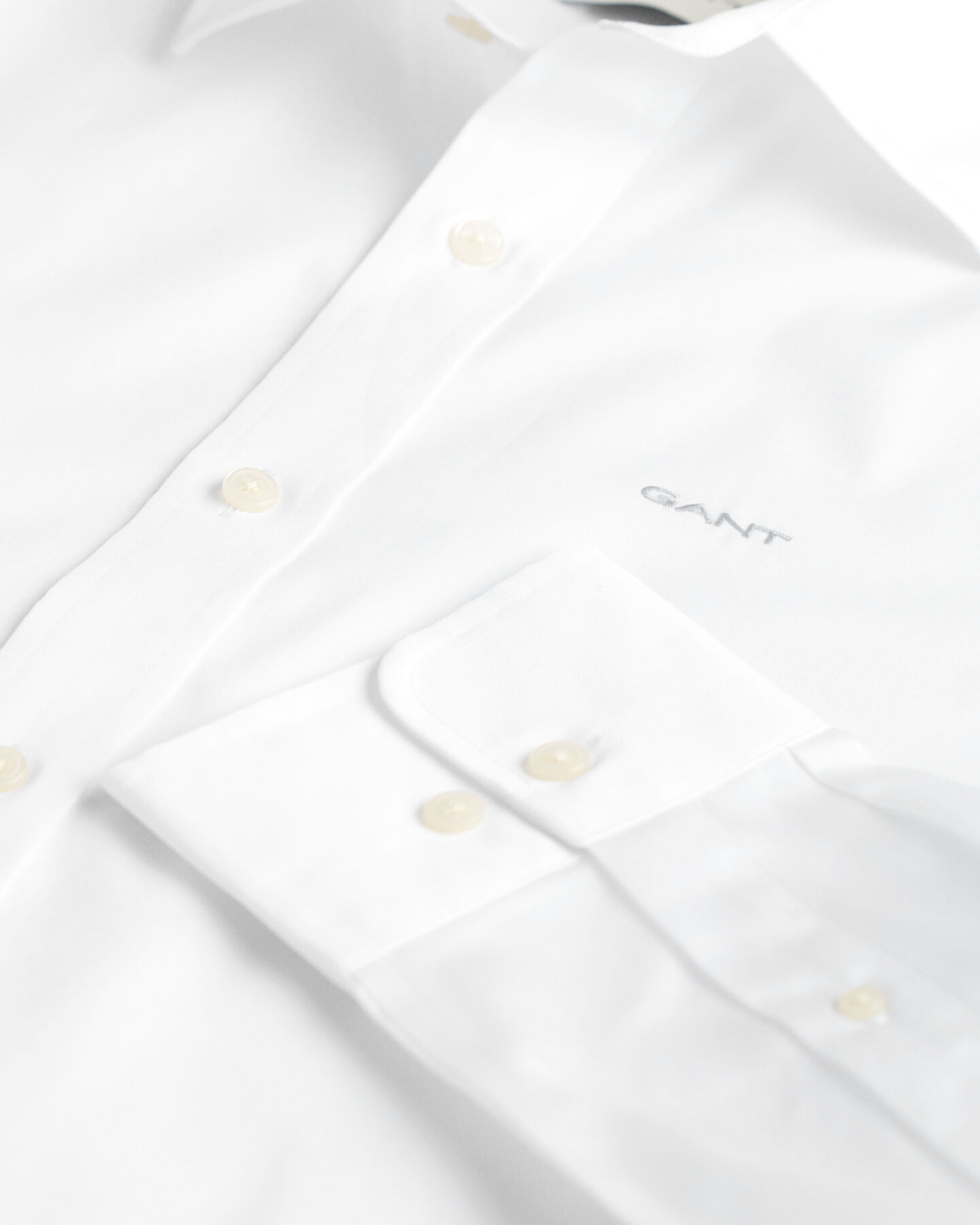 Slim Fit satijnen overhemd