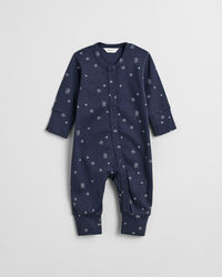 Baby pyjama met sterren- en G-print