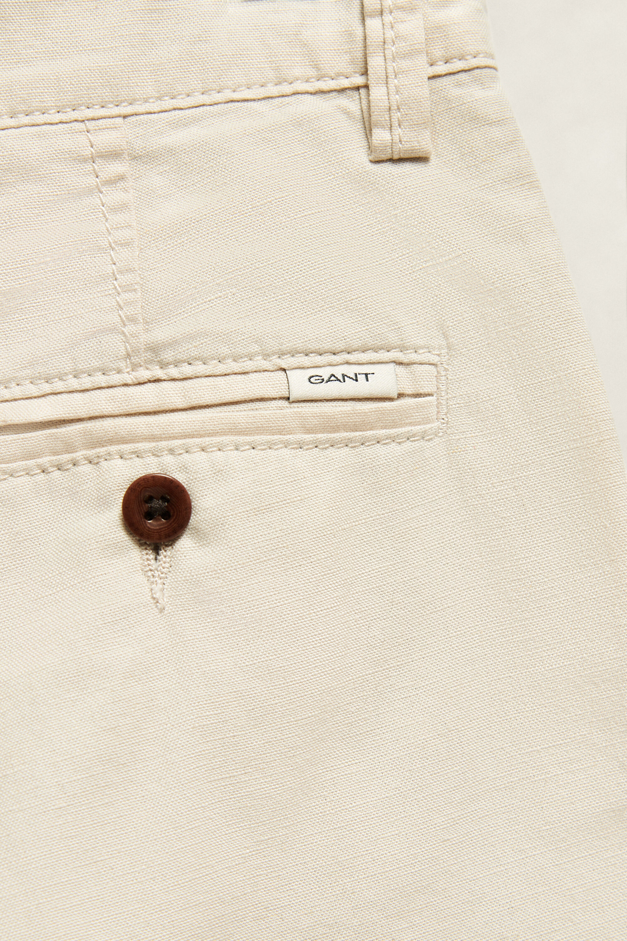 Teen Boys short van linnenmix