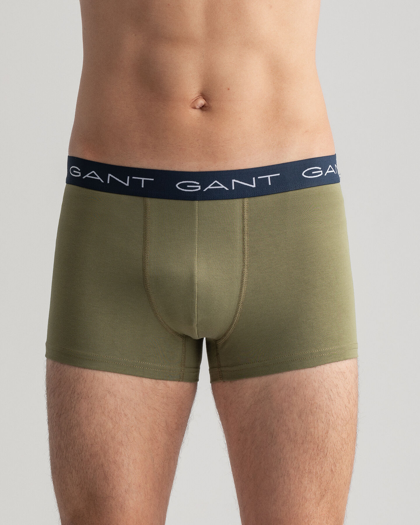 Set van drie boxershorts met rugbystrepen