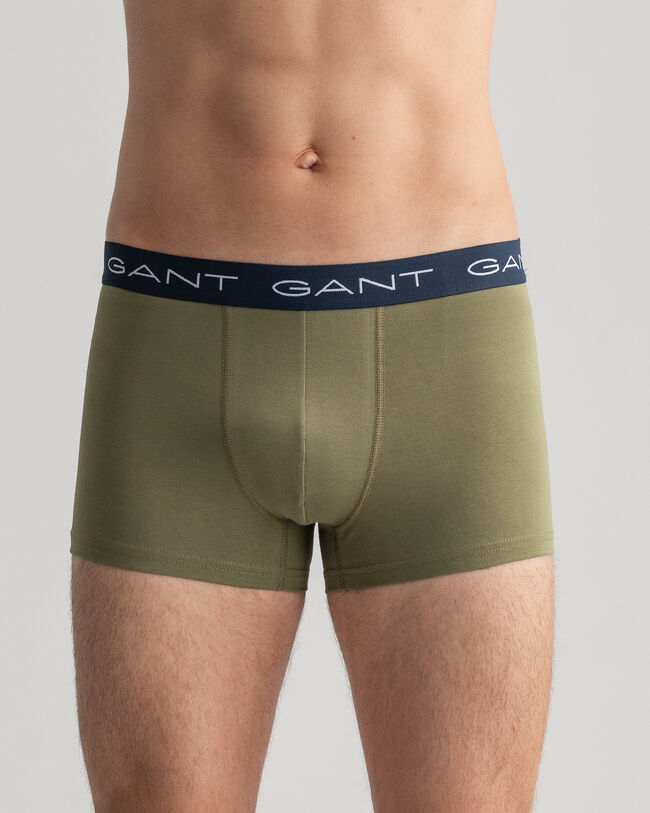 Set van drie boxershorts met rugbystrepen