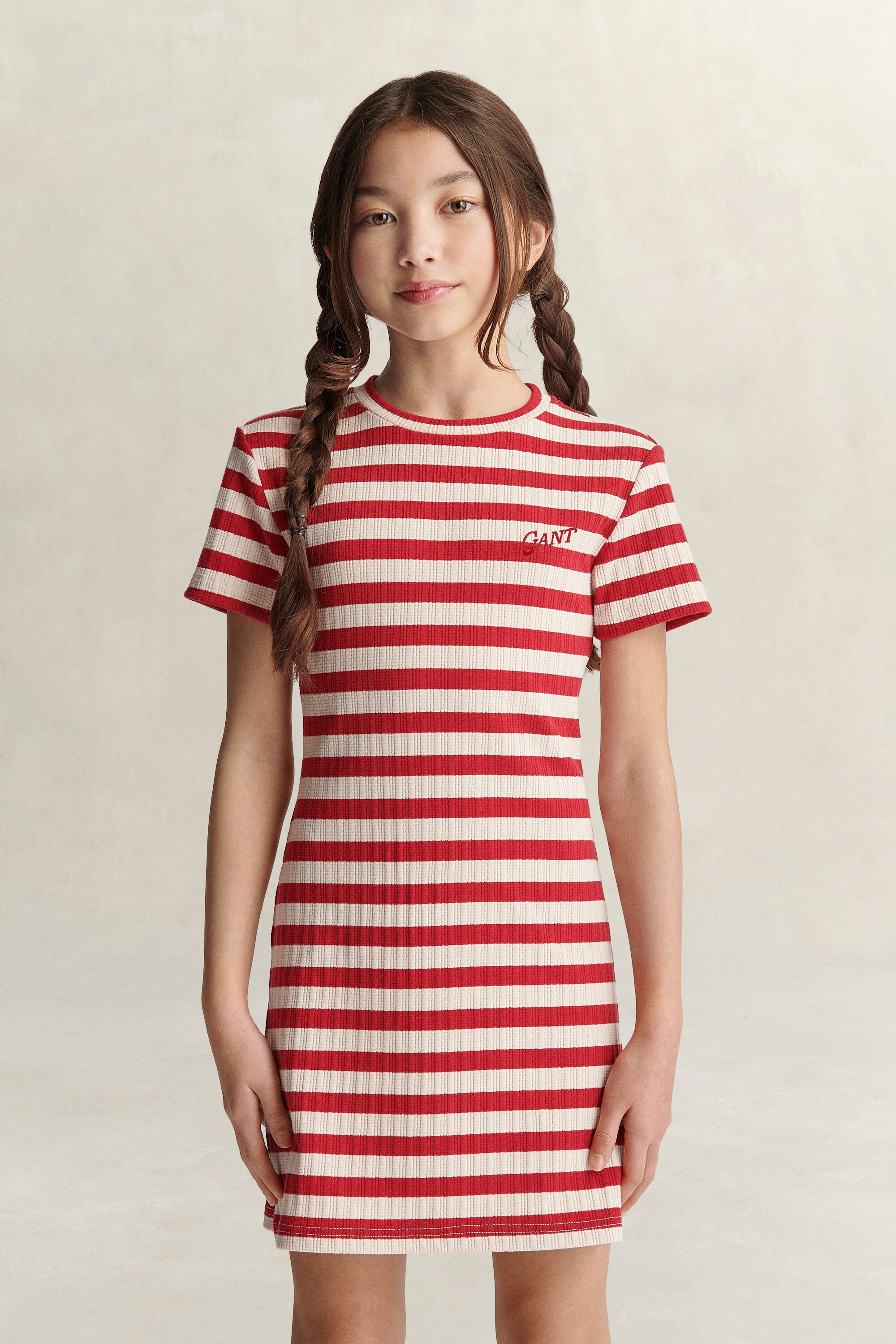 Teen Girls jurk met streep