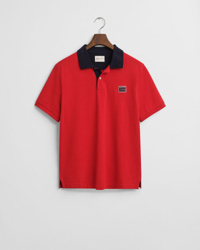 Contrast poloshirt