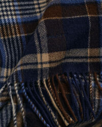 Geweven geruite sjaal