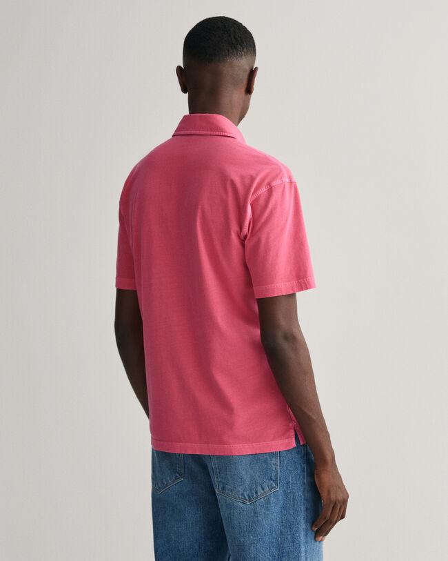 Sunfaded jersey poloshirt
