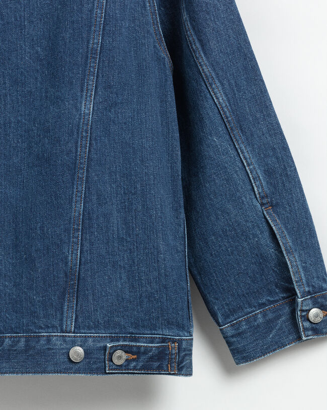 Oversized spijkerjack