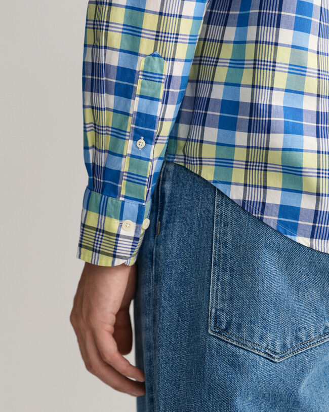 Regular Fit kleurrijk geruit overhemd