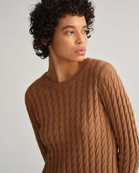 Jurk met gedraaide kabels