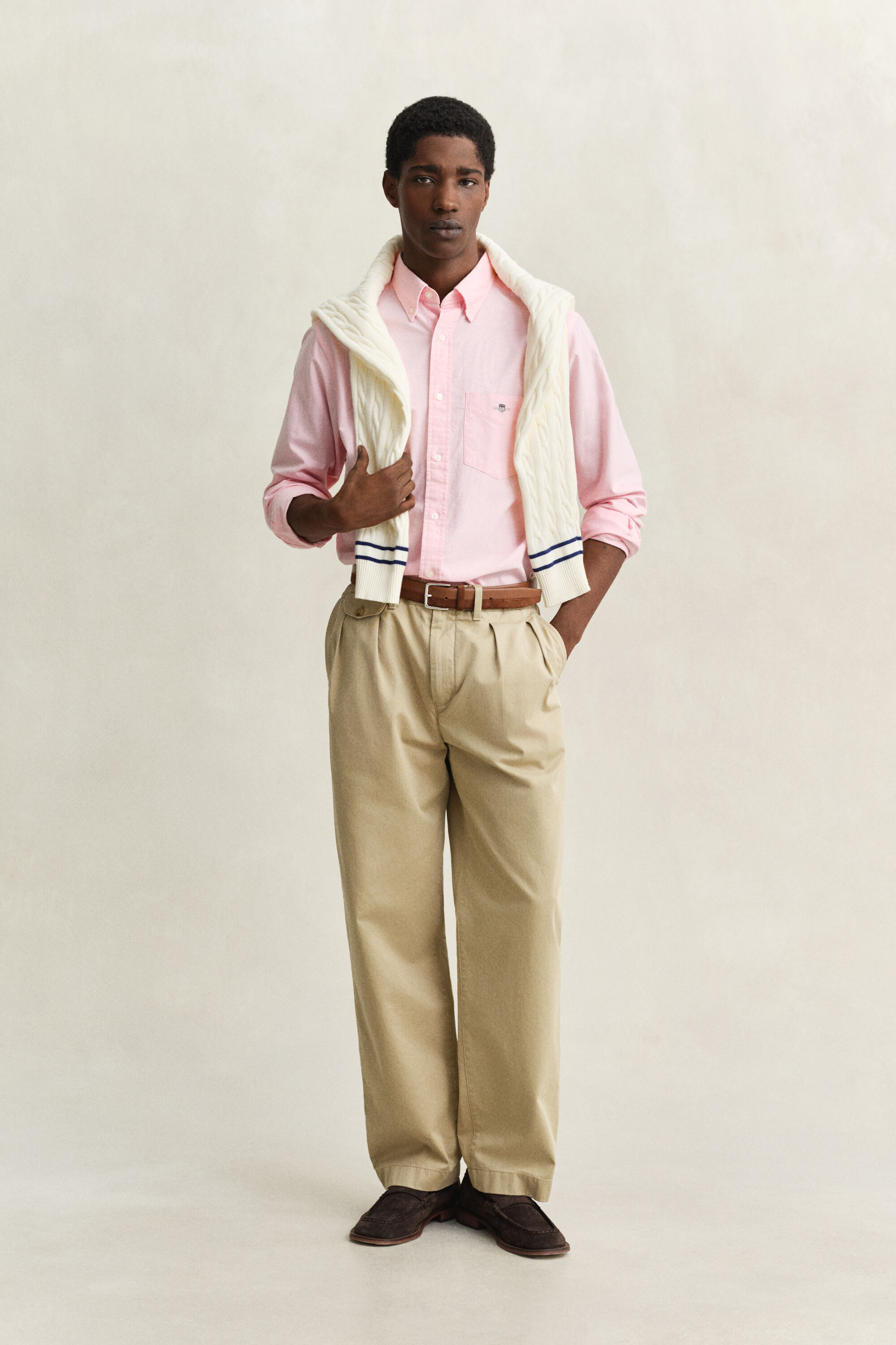 Regular Fit klassiek Oxford-overoverhemd