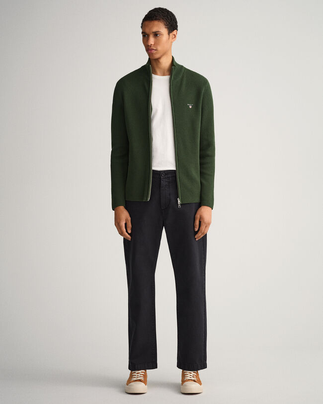 Ritsvest met ribstructuur